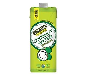 Agua de coco bio cocomi - Paquete de 12 x 1l - Total: 12 litros