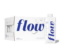 Agua de manantial alcalina de flujo - 100% natural alcalina agua de manantial en embalaje ecológico - (Paquete de 12 x 500 ml)