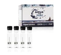 Agua de Mar hipertónica - capacidad 20ml - caja 30 monodosis - Envase Plástico Libre de Bisfenol A y Ftalatos - Múltiples beneficios - Captada en Parque Natural Cabo de Gata - Agua de mar para beber