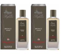 Agua de perfume para hombre Bronce, frasco 150 ml agua de perfume arrebatador (Paquete de 2)