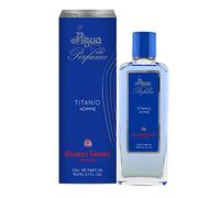 Agua de perfume para hombre Titanio, frasco 150 ml agua de perfume cautivador