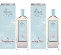 Agua de perfume Turquesa Azul, frasco 150 ml agua de perfume libre (Paquete de 2)