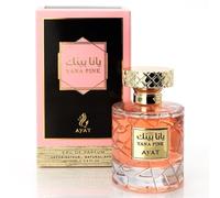Agua De Perfume YARA 100ml Ayat - Made in Dubai Notas: Ambar Vainilla Sándalo y Maderas - EDP Oriental Perfecto Para Mujeres Y Hombres (Yana Pink)