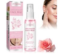 Agua de Rosas 100 ml Tónico Facial de Rosas Extractos de Plantas Naturales Agua de Rosas Hidratante y Nutritiva Regalo para cumpleaños y San Valentín