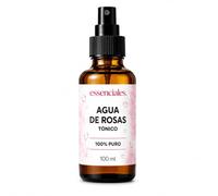 Agua de Rosas Pura Orgánica Spray 100ml | Hidratación Facial Natural | Tónico Refrescante Calmante | Piel Suave y Radiante | Uso Diario Todo Tipo de Piel