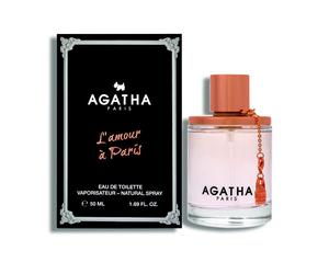 Agua de toilette l'amour à paris, vaporizador 50 ml, perfume femenino