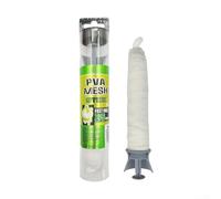 Agua dulce Carpa Pesca Material Pva Soluble en Agua Tubo Red Diseño Alta Elasticidad Para Todas las Estaciones Carga Cebo Blanco 193mm (25mm)