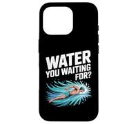 Agua Esperando Nadar Motivación Nadador Carcasa para iPhone 16 Pro