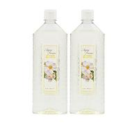 AGUA FRESCA DE RUY - Flores Blancas Pack de 2 x 750 ml, Perfume Unisex, Colonia Hombre y Mujer, Eau de Toilette Masculina y Femenina, Aroma Fresco Afrutado, Fragancia Suave y de Larga Duración