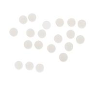 Agua Llave Spit Válvula Junta de corcho Sello Pad Trombón Cornet Trombón 20pcs (Blanco)