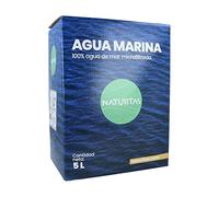 Agua Marina 5 L Naturitas Essentials | Ideal para beber y cocinar | Sin aditivos | Microfiltrada en frío | Agua de la Costa Brava | En contenedor de fibra
