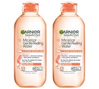 Agua micelar de pelado gentil gentil garnier con 1% PHA y cido gliclico Cleanser facial exfoliante y desmaquillante 2 paquete