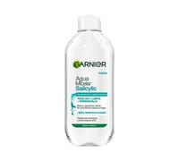 Garnier Agua Micelar Salicylic con [Ácido Salicílico] -58% imperfecciones. Todo en 1: limpia y desmaquilla. Para Piel Grasa. Testado dermatológicamente y oftalmológicamente. 400ML