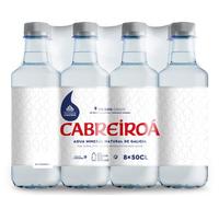 Agua Mineral Natural de Galicia Sin Gas CABREIROÁ Pack 8 Botellas PET 50 cl.