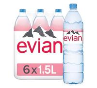 Agua mineral natural Evian 1.5 L