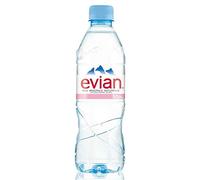 Evian Natural Mineral Water 500 ml x 24 Bottles