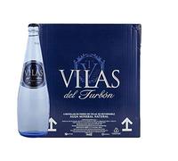 Agua mineral Vilas del Turbón 750 ml pack 12 botellas cristal (2x6 Bot.)