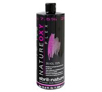 Agua Oxigenada NatureOxy Plex 25 Vol abril et nature para tinte, en crema | Peróxido 7,5% | Color más permanente, duradero e intenso | Protege y Repara la fibra capilar |1000ml