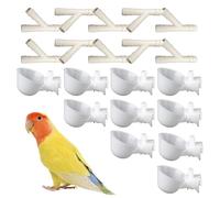 Agua para gallinas,cuenco de alimentación antifugas 10 piezas - Tazas De Bebida Para Jaula De Aves | Para Pájaros, Conejos, Pollitos, Patitos, Ancianos, Uso Doméstico, Cría En Curso