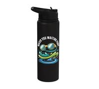 Agua que esperas gafas de natación Splash Stainless Steel Insulated Water Bottle