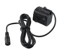 Agua sumergible para estanque fuente de acuario, alimentado por energía solar, anfibio CC 12 V, sin escobillas con descarga de 8 mm, cable de 1,5 m, salida de 200-300 L/H (DC22 V ~ 24 V)