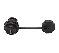 Agua - Tipo Apretado - C Conector | IP68 Clasificado Femenino Femenino Instalar Bloqueo Snap | E10TPC - BF1 - F para maquinaria/Equipo para Exteriores/lámparas | Conductor de