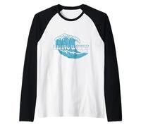 Agua Viva Fe Cristiana Jesús Pueblo Revolución Camiseta Manga Raglan