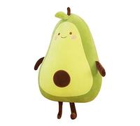 Aguacate Cocodrilo Pera Verde Aguacate Simulación Aguacate Juguete de Peluche Almohada para Dormir Muñeco Regalo cálido Almohada de Peluche Cojín de Juguete (50 cm)