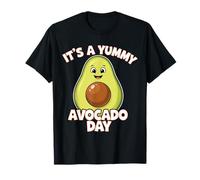 Aguacate Divertido Kawaii Vegano Vegetariano Fruta Camiseta