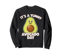 Aguacate Divertido Kawaii Vegano Vegetariano Fruta Sudadera