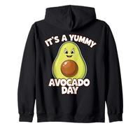 Aguacate Divertido Kawaii Vegano Vegetariano Fruta Sudadera con Capucha