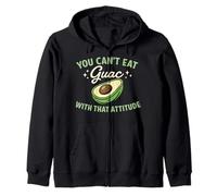 Aguacate Gym AvoCardio Fitness Humor Divertido Entrenamiento de Salud Sudadera con Capucha