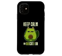 Aguacate Keep Calm And Aguacate On Cat Carcasa para iPhone 11