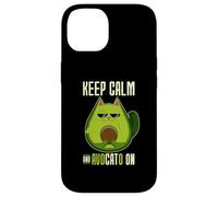 Aguacate Keep Calm And Aguacate On Cat Carcasa para iPhone 14