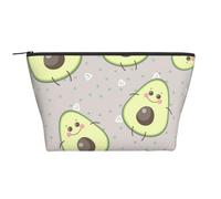 Aguacate Lindo de Dibujos Animados, Bolsa de artículos de tocador Bolsa de Maquillaje Bolsa de cosméticos Bolsa de artículos de tocador de Viaje portátil
