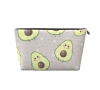 Aguacate Lindo de Dibujos Animados, Bolsa de artículos de tocador Bolsa de Maquillaje Bolsa de cosméticos Bolsa de artículos de tocador de Viaje portátil