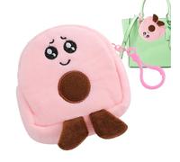 Aguacate - Parcela de Monedas | Monedero pequeño Bolso de Peluche de Dibujos Animados Fruta - Aguacate - de Peluche Colgante pequeña Moneda Suave para Auriculares, lápiz Labial, Tarjeta