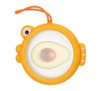 Aguacate Saver, contenedor de ajos, almacenamiento de alimentos, diseño reutilizable, forma apilable, estilo en forma de pescado, perfecto para viajes, despensa, preparación de comidas, almuerzo