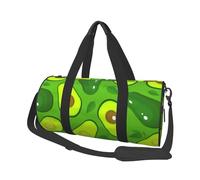 Aguacate sobre Alimentos y Bebidas Verdes, Bolsa de Viaje de Gran Capacidad, Bolso Redondo, Bolsa de Viaje Deportiva, Bolsa de Mano, Bolsa de Fitness