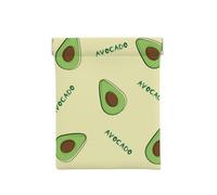 Aguacate Verde, Squeeze Top Wallet Bolsa de Almacenamiento para Mujer Monedero pequeño Bolsa de Cambio