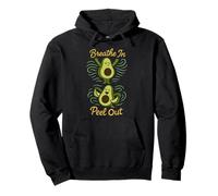 Aguacate Yoga Funny Namaste Pun Basado en Plantas Fitness Studio Sudadera con Capucha