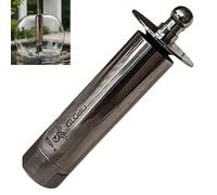 AGUADECORATIVA Boquillas para Fuentes de Jardín - Globo 1/2" Acero - Toberas y caños para estanques Regulables (BF039-B)