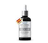 Agualab Plata Coloidal 20 ppm 100 ml - Alta Pureza, Producto Legal con Registro en España - Uso Cosmético y Externo - Solución Coloidal Segura y Efectiva