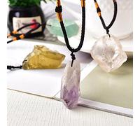 Aguamarina natural Colgante de piedra original Piedra de cuarzo natural Cuarzo de cristal crudo para hombres Mujeres Joyería Regalo de bricolaje-entrega aleatoria45_2pcs