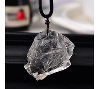 Aguamarina natural Colgante de piedra original Piedra de cuarzo natural Cuarzo de cristal crudo para hombres Mujeres Joyería Regalo de bricolaje-entrega aleatoria6_2pcs