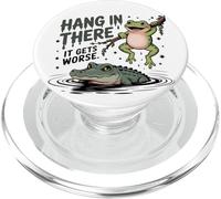 Aguanta ahí se pone peor - Dicho del humor del pantano PopSockets PopGrip para MagSafe