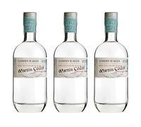 Aguardiente Blanco Martín Códax destilado premium selección gourmet - 3 Botellas x 70 cl
