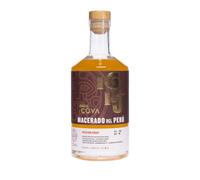 Aguardiente Pisco 1615 Macerado con Maracuyá by COYA | 700 ml | Pisco Premium Macerado con Fruta de la Pasión | Destilado Artesanal con Sabor Exótico | Cócteles Tropicales