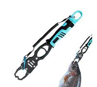 Aguas saladas de pescado - portable ergonomic sturdy premium, agarrador Herramienta agarre, labios con escala peso, Equipo giratorio gancho sin | Multipurpose Outdoor Indoor Utility