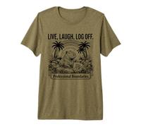 Aguas Termales Digital Detox Capybara Cottagecore Camiseta Premium